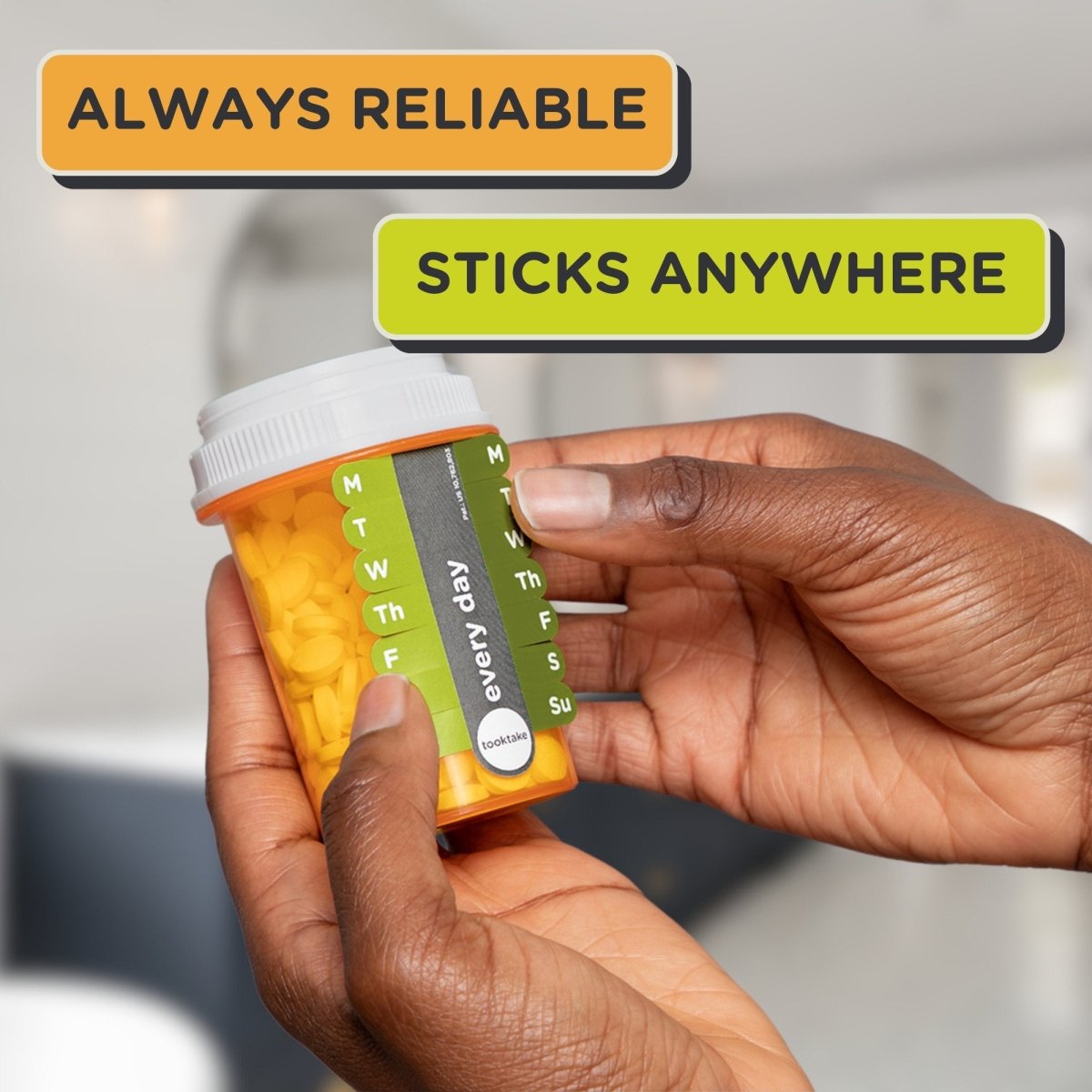 Tooktake | Medication Tracking Stickers