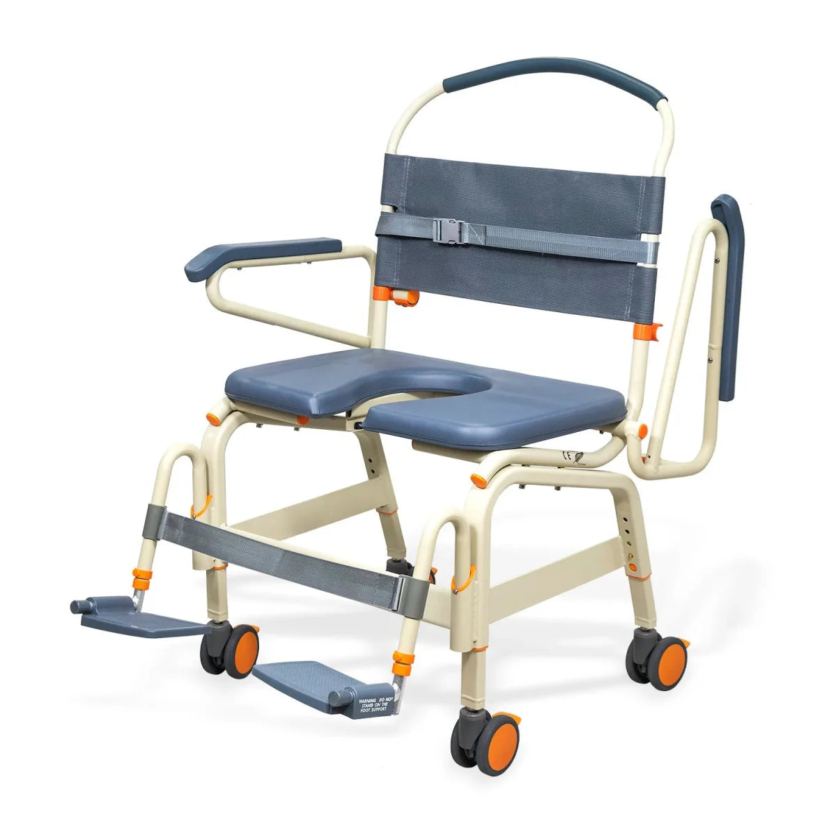 Wide Roll-In Shower Chair